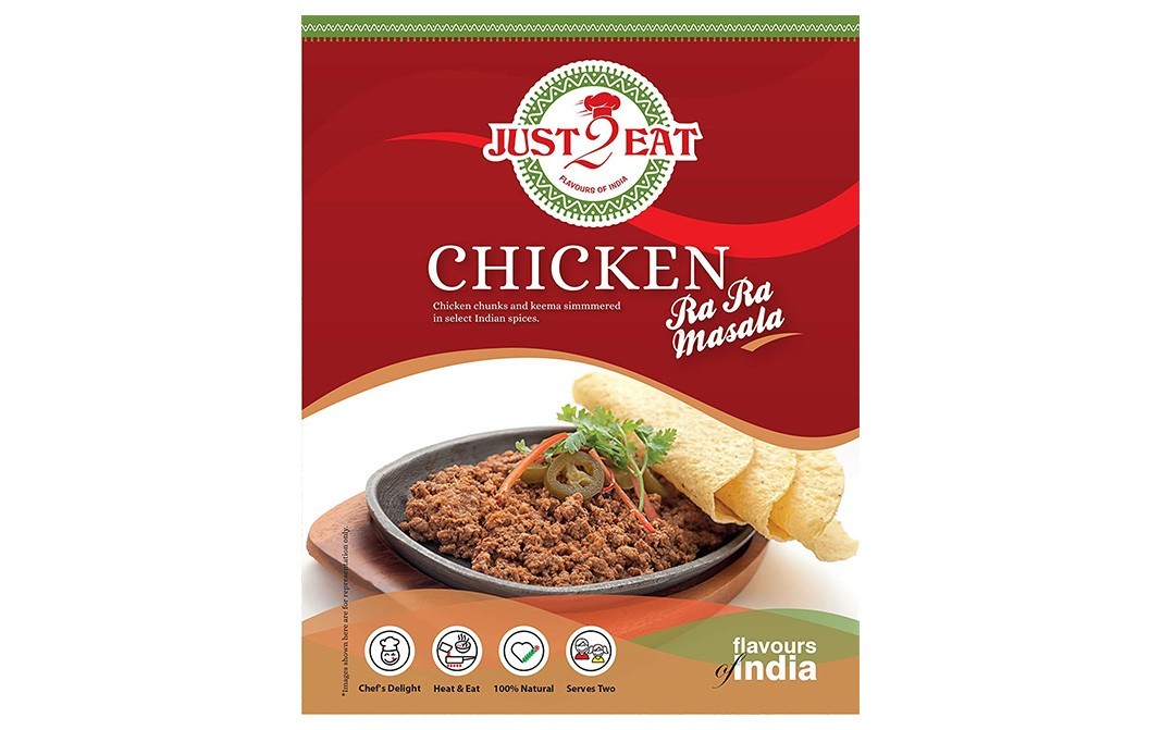 Just2Eat Chicken Ra Ra Masala    Box  250 grams